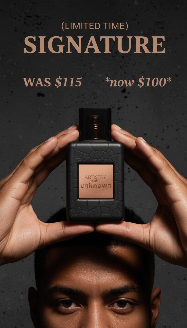 Artistry™ Men Unknown Eau de Parfum Spray Item # 120549D - 50 mL/1.7 fl. oz.