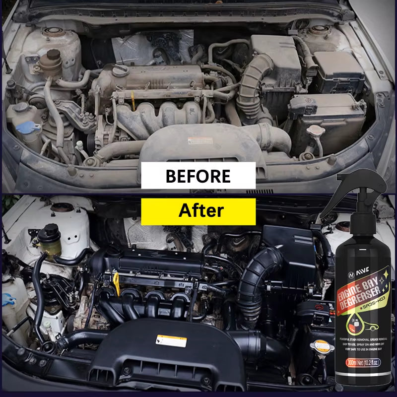 Car Engine Bay Cleaner Powerful Decontamination Cleaning Product for Engine Compartment Auto Detailer Car Cleaning Product