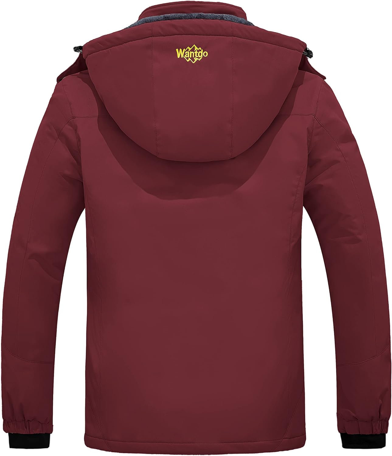 Women'S Mountain Waterproof Ski Jacket Windproof Rain Jacket Winter Warm Hooded Coat