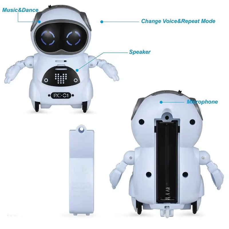 Children'S Electric Multifunctional Voice Intelligent Mini Pocket Bag Xiaobao Puzzle Interactive Story Robot Mini Smart Robot