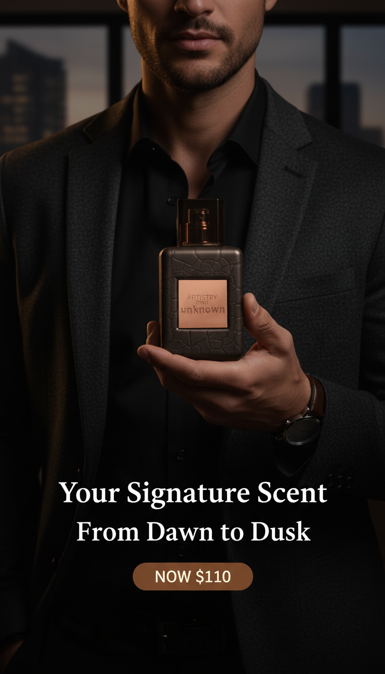 Artistry™ Men Unknown Eau de Parfum Spray Item # 120549D - 50 mL/1.7 fl. oz.