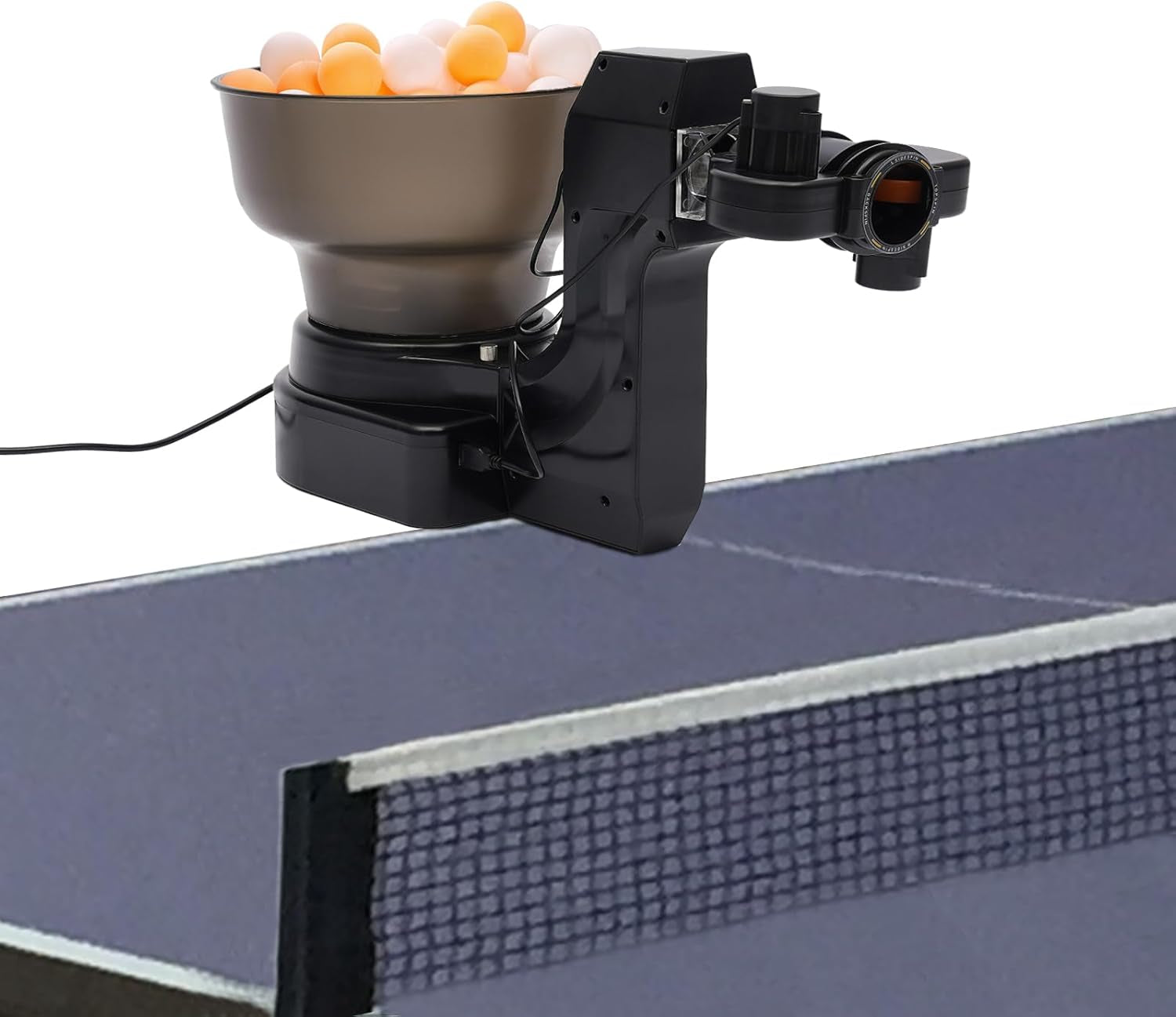 Table Tennis Robots, Table Tennis Machine for Training with 40Mm+ Table Tennis Balls, Automatic Ball Machine for Training
