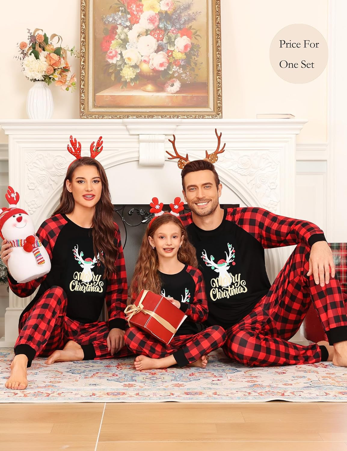 Family Christmas Pjs Matching Sets Christmas Pajamas for Family Xmas Jammies Set Christmas Holiday Sleepwear