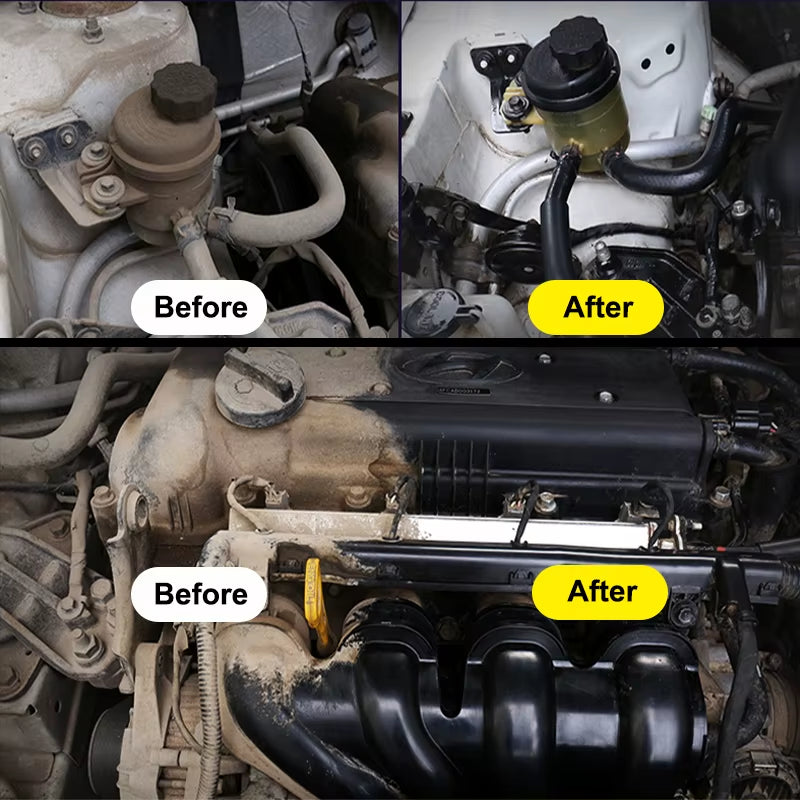 Car Engine Bay Cleaner Powerful Decontamination Cleaning Product for Engine Compartment Auto Detailer Car Cleaning Product