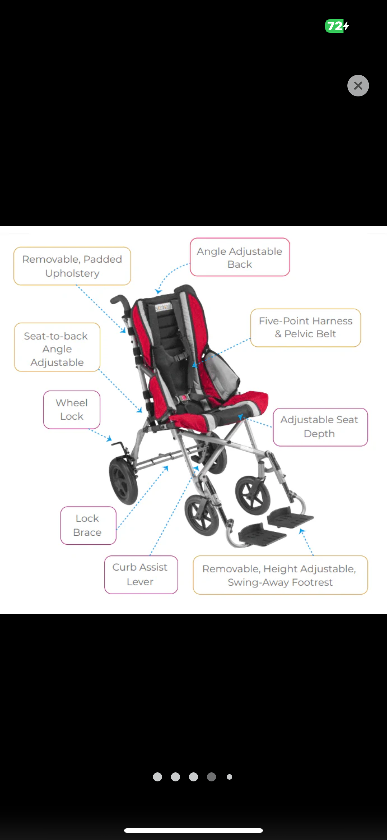 Circle Specialty Strive Adaptive
Stroller