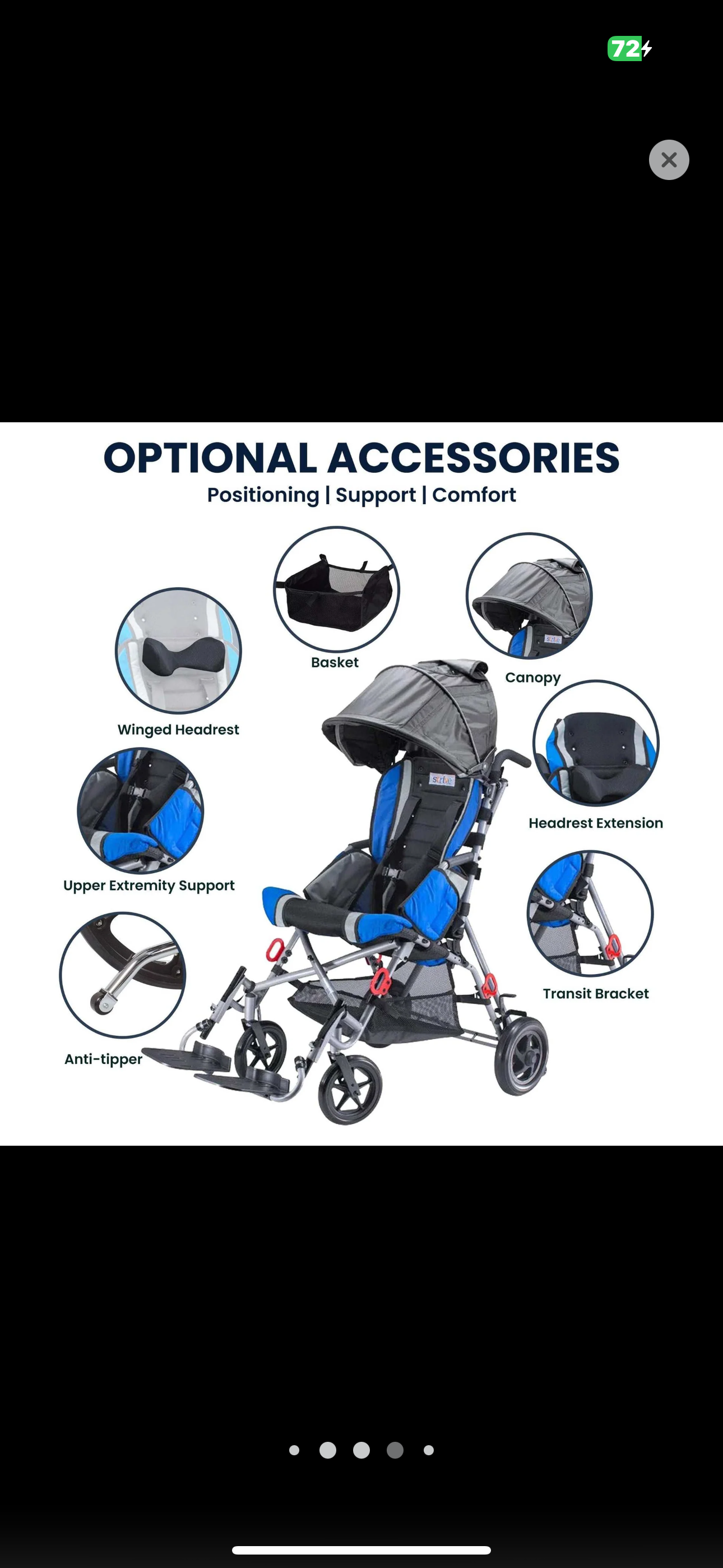 Circle Specialty Strive Adaptive
Stroller