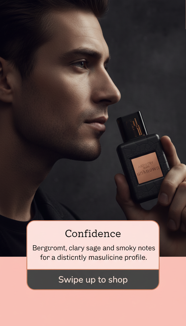 Artistry™ Men Unknown Eau de Parfum Spray Item # 120549D - 50 mL/1.7 fl. oz.