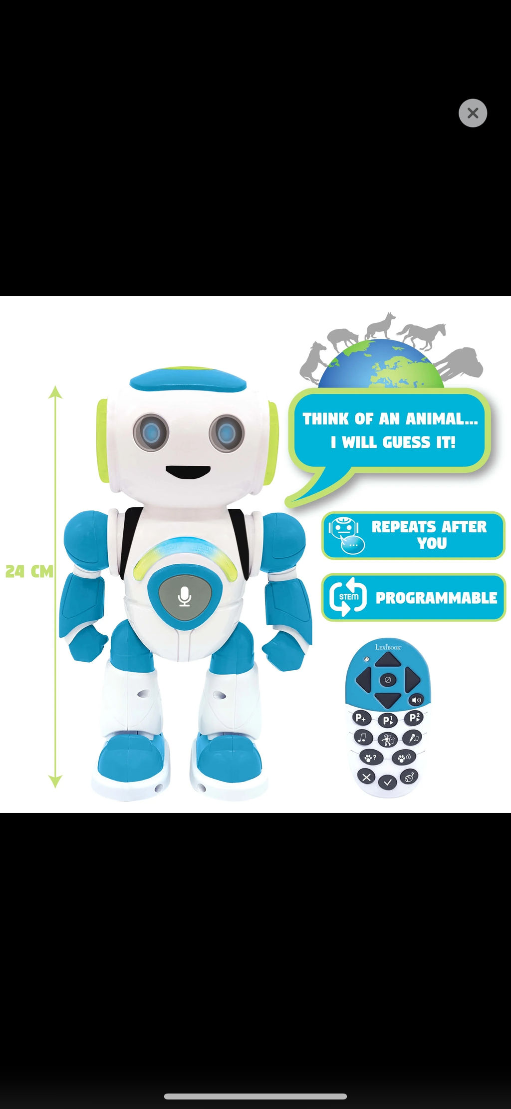 Lexibook Power Puppy Interactive
Smart Robotic Dog