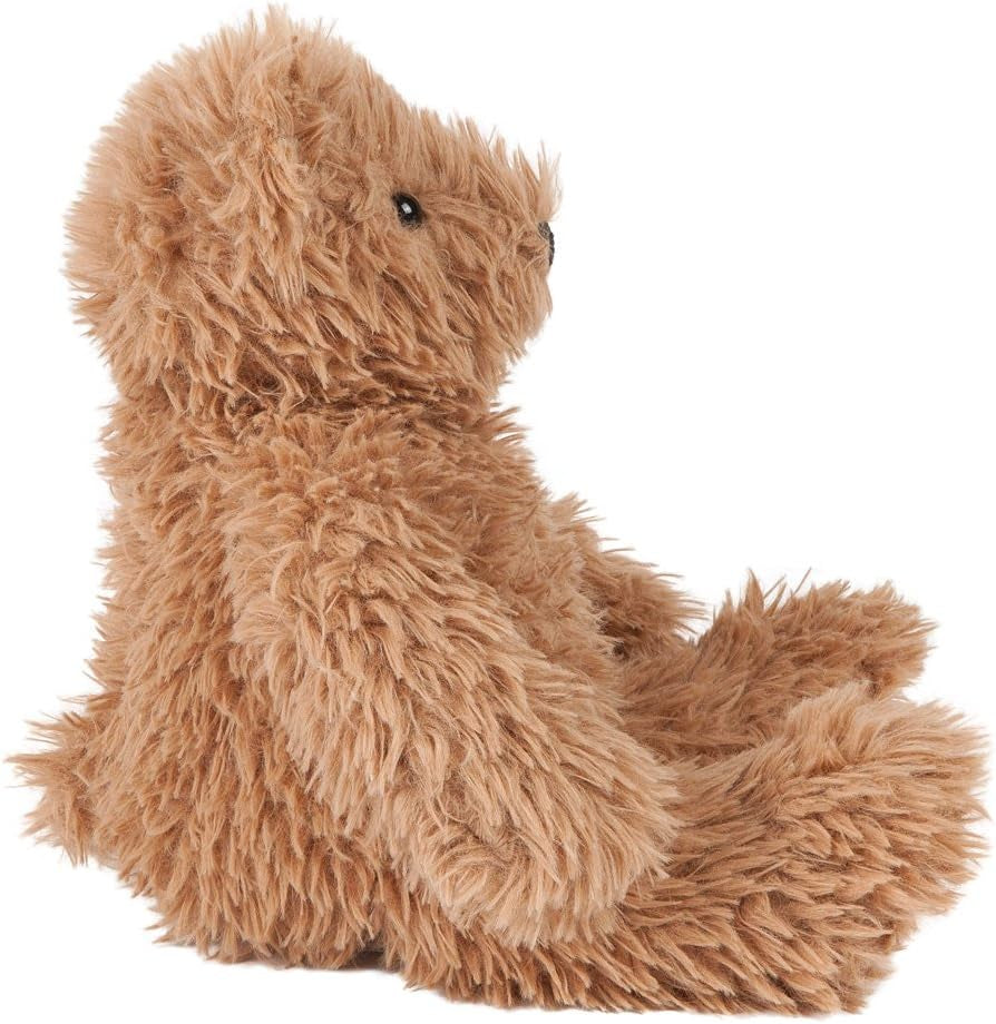 Stuffed Animal 13 Inch | Almond Brown Bear Stuffed in USA with 100% Recycled Filling | Bear Hospital Care Support