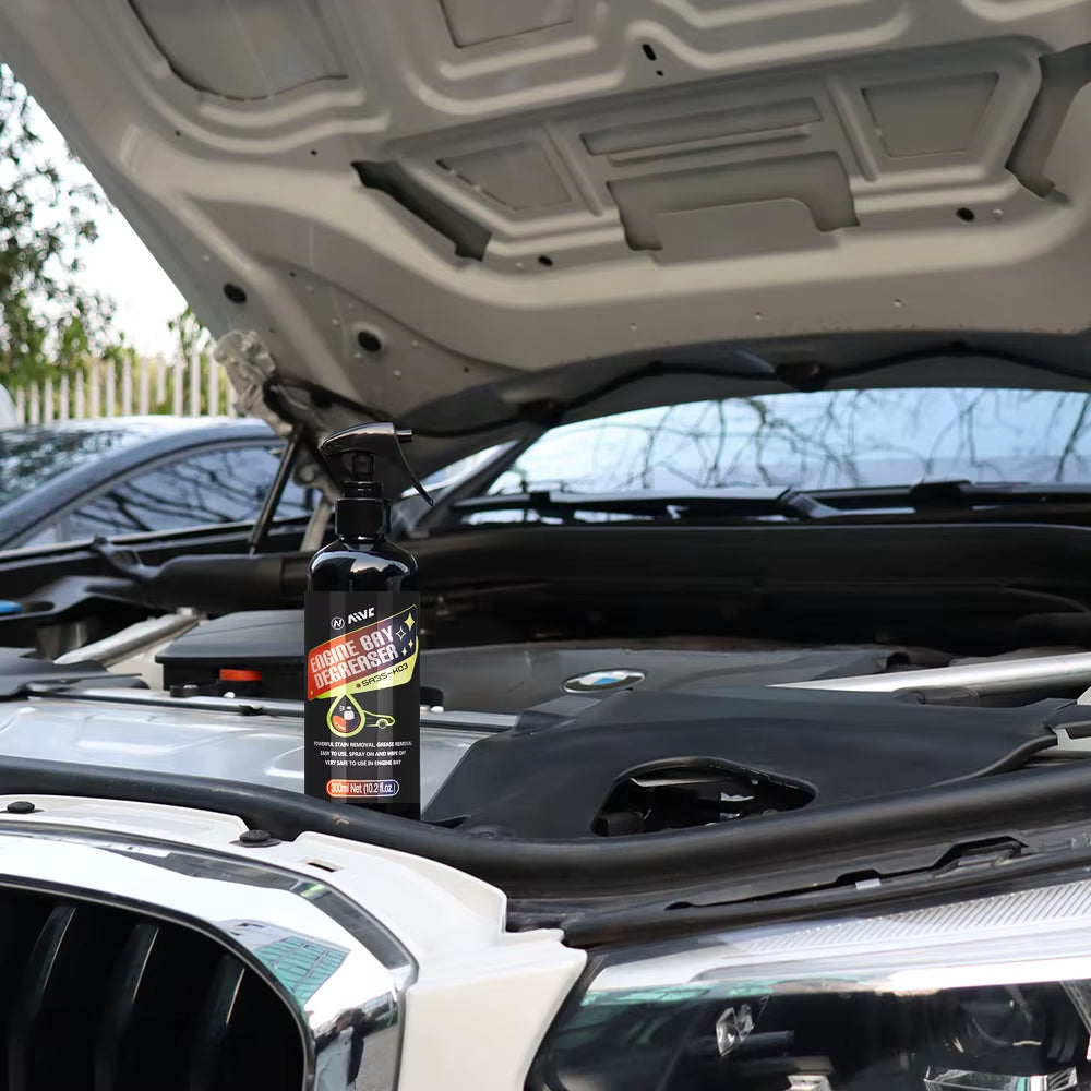 Car Engine Bay Cleaner Powerful Decontamination Cleaning Product for Engine Compartment Auto Detailer Car Cleaning Product