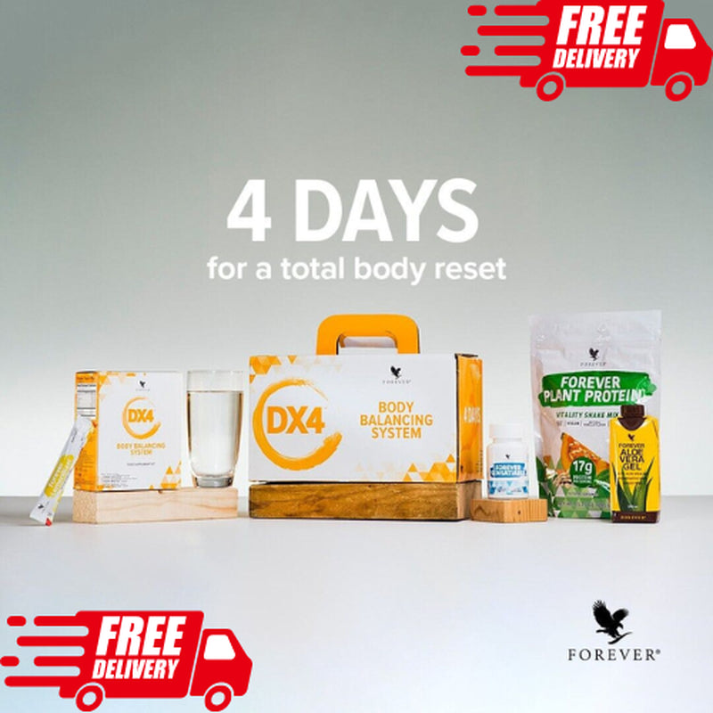 Transform Health in 4 Days! DX4 Simple Cleanse-Boost Energy & Detox Naturally